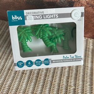 Bliss, decorative palm tree lights